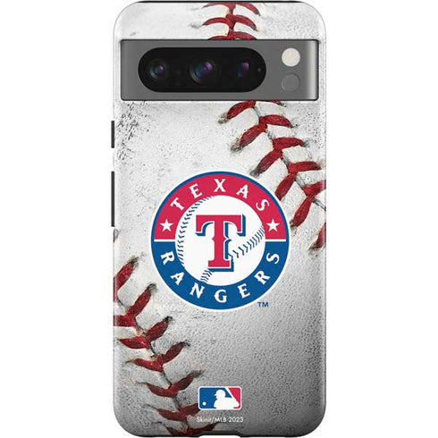 MLB Texas Rangers Game Ball Google Pixel 8 Pro Impact Case